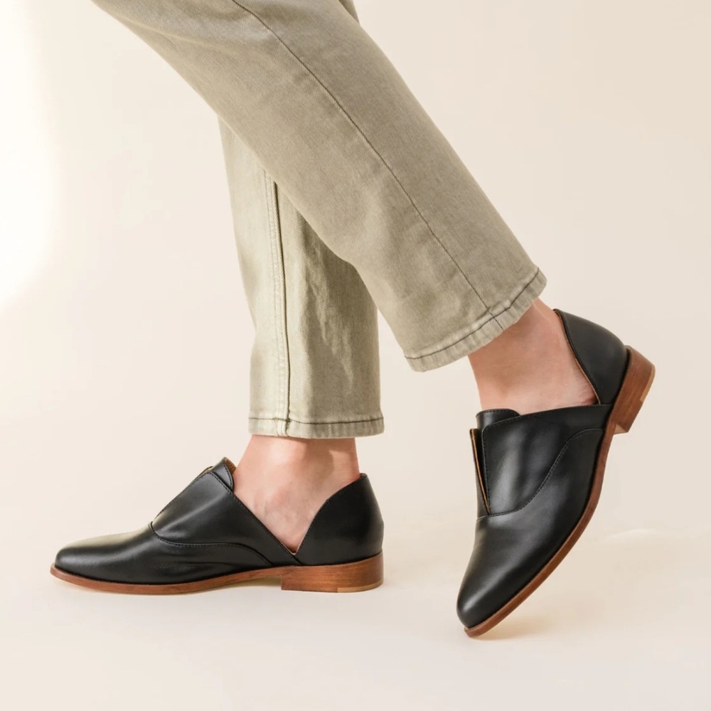 Nisolo Emma d'Orsay Oxford NEW size 7.5 - Picture 5 of 14
